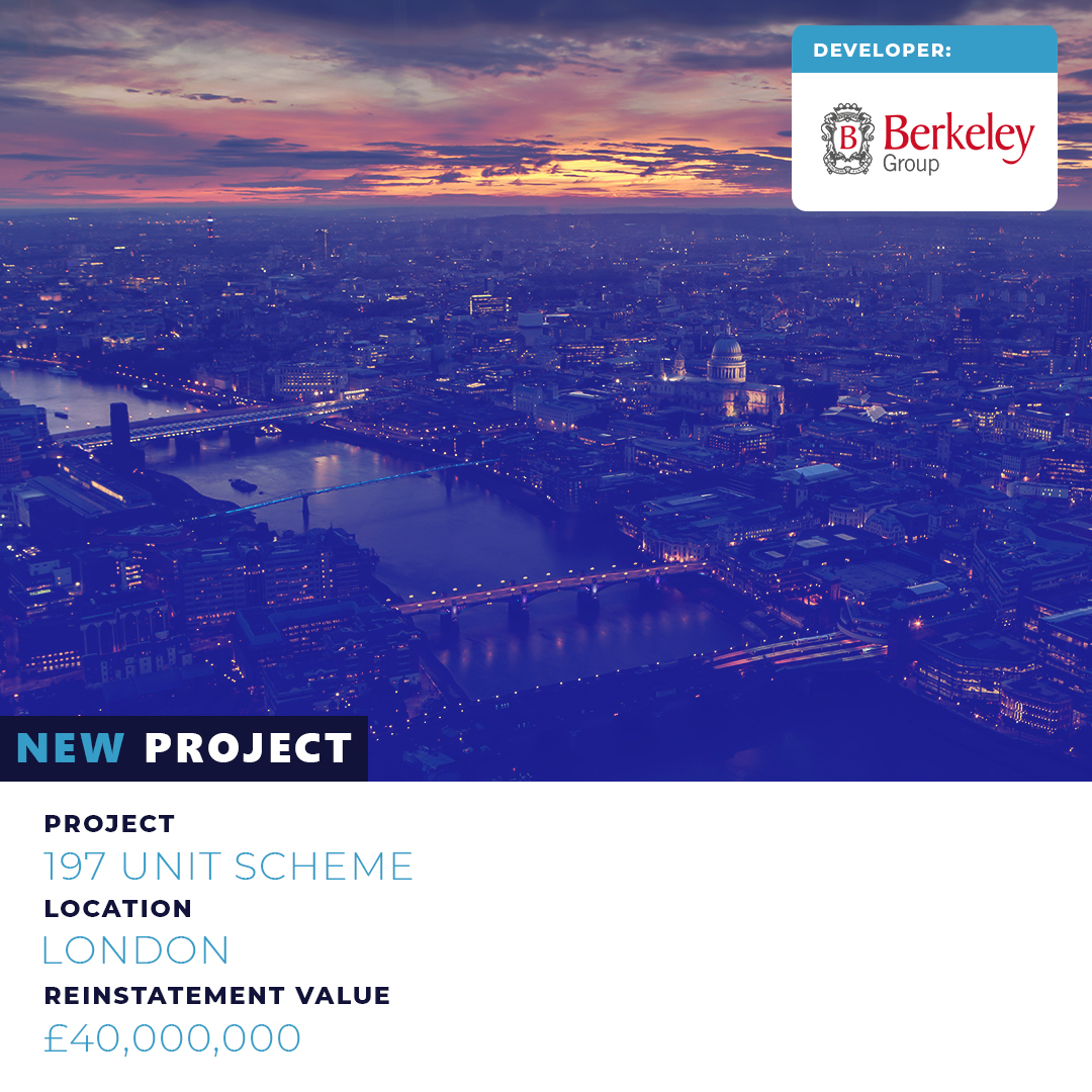 Structural Warranty for Berkeley Group's latest development in London