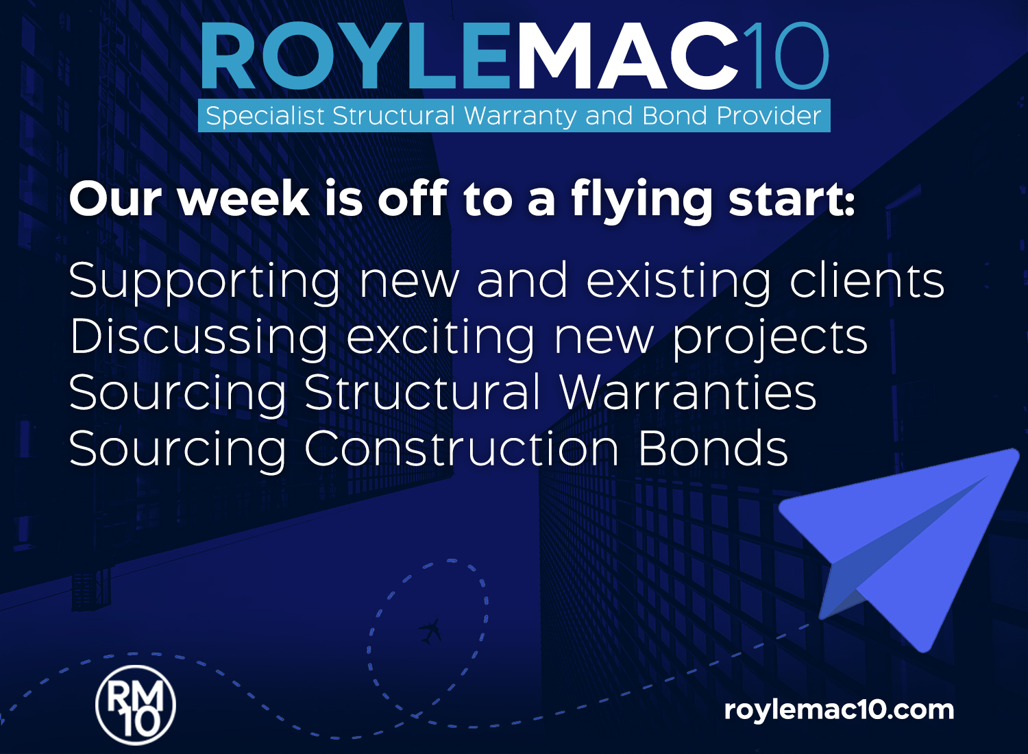 Structural Warranty flying start